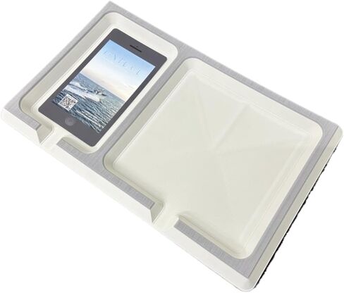 | SeaDek | 23mm Double Dash for Boat | Foam Cell Phone & Accessories Boat Dash | Adhesive Backing | Separate Compartments for Phones & Fishing/Boating Tools | Storm Gray/Cool Gray in Saudi Arabia