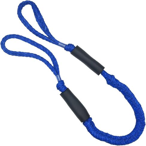 Bling Bling Bungee Dock Line Mooring Rope 3.5 ft Black 2 Pack in Saudi Arabia
