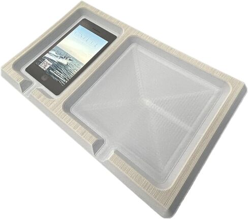 | SeaDek | 23mm Double Dash for Boat | Foam Cell Phone & Accessories Boat Dash | Adhesive Backing | Separate Compartments for Phones & Fishing/Boating Tools | Storm Gray/Cool Gray in Saudi Arabia
