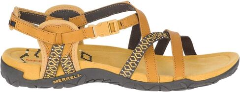 صندل Terran Lattice II نسائي من Merrell، أسود، 11.5, أسود, 43 EU in Kuwait