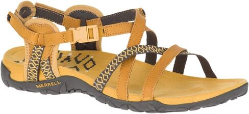 صندل Terran Lattice II نسائي من Merrell، أسود، 11.5, أسود, 43 EU in Kuwait