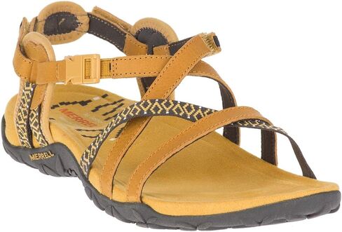 صندل Terran Lattice II نسائي من Merrell، أسود، 11.5, أسود, 43 EU in Kuwait