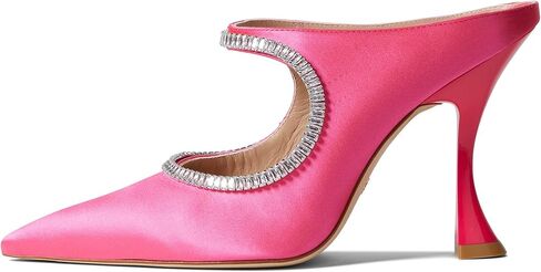 ستيوارت ويتزمان Xcurve Crystal 100 Mule أبيض/شفاف/أبيض 9.5 ب in Kuwait