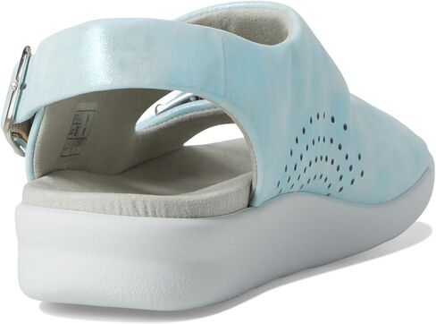 SAS Relaxed Strap Sandals for Women – Premium Leather Upper – Contoured Footbed – Buckle at Each Strap Moonbeam 10.5 M - Medium (B) in Saudi Arabia