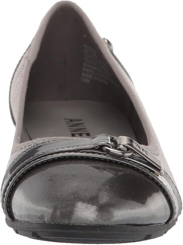 Anne Klein Women’s Able Comfortable Ballet Flat, Black Multi Fabric, 5.5 W US in Saudi Arabia