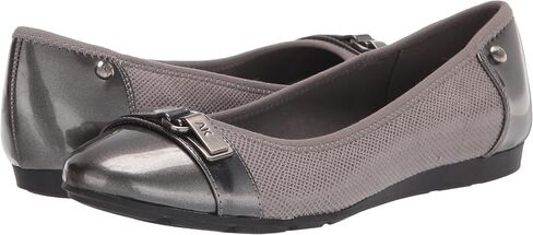 Anne Klein Women’s Able Comfortable Ballet Flat, Black Multi Fabric, 5.5 W US in Saudi Arabia