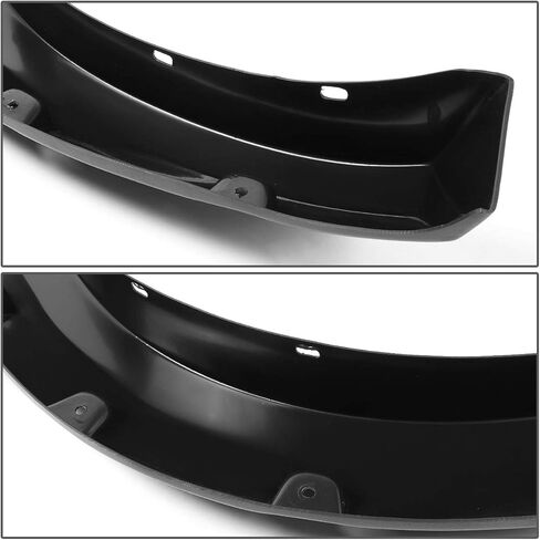DNA Motoring WF-DRAM02-MBK 4Pcs/Set Pocket-Riveted Style Side Fender Wheel Flares Compatible with 02-09 Dodge Ram 1500 2500 3500 in Kuwait