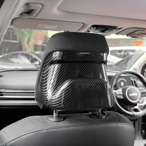 YOUTOOCAR 4PCS Car Headrest Rear Side Covers Compatible with Kia Sportage 2023-2026 Accessories (Wood Grain) in Saudi Arabia