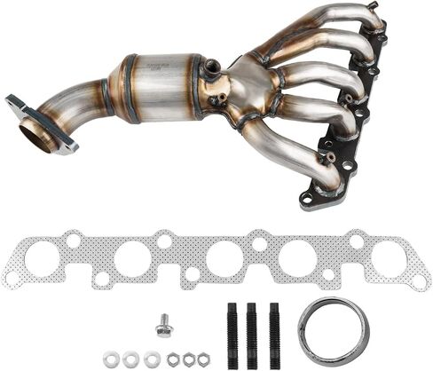 Catalytic Converter Compatible With Canyon 3.5L 1pcs 2004 2005 2006 Stainless Steel High Flow Catalytic Convertor in Saudi Arabia