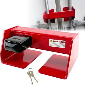 RYANSTAR RACING Heavy Duty Cargo Lock Compatible with Shipping Container Semi Trailer Truck Anti Theft Rust Proof Mechanical Key