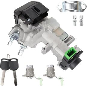 USTAR INGITION SWITCH SWITCH ANDERSBLY ANDERSBLY متوافقة مع هوندا أكورد 2003-2005 ، CRV 2005-2006 ، FIT 2003-2005 ، Odyssey 2005-2008 استبدل# 06350-SAA-G30 35100-SDA-A71 (مع مفاتيح Chip ID48)