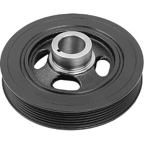 Engine Harmonic Balancer Crankshaft Pulley Fit for Hyundai Sonata, Santa Fe, Santa Fe Sport, Tucson & Jeep Cherokee & Kia Optima & Chrysler 200 & Ram ProMaster City & Fiat 500X OE 594-341 231242G600
