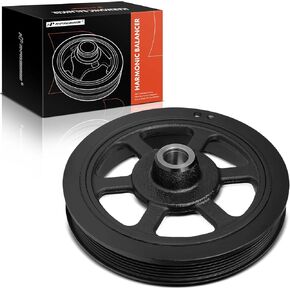 A-Premium Engine Harmonic Balancer Crankshaft Pulley Compatible with Dodge Grand Caravan, Caravan, Dynasty & Chrysler Town & Country, Grand Voyager, Imperial, New Yorker & Plymouth Grand Voyager