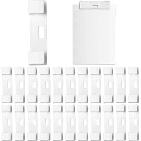 Murtenze 24PCS Vertical Blind Repair Vane Savers, Metal Vertical Blind Repair Kit, Vertical Blind Repair Clips for Vertical Blinds Replacement Slats