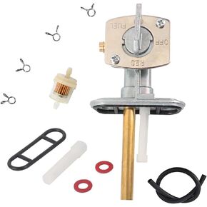 Replace 5LP-24500-01-00 SUKECA Fuel Valve Shut Off Petcock Tank Switch Fits For Yamaha TTR 90 125 225 230 250 Bear Tracker Big Bear Bruin Grizzly Raptor Warrior Wolverine Fits For Suzuki DRZ 400