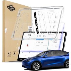 PM Auto Center Screen Tempered Glass Screen Protector Film Replacement For Tesla 2017-2025 3, 2020-2025 Y