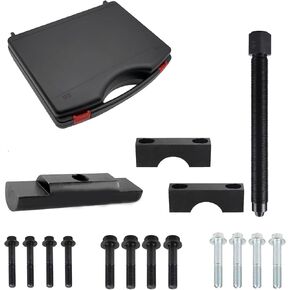 60050 Heavy-Duty Yoke Puller for Class 6-8 Trucks and Equipment,Replace 10803 Yoke Puller, Heavy Duty Yoke Removal Tool Kit Semi Truck Yoke Remover with 12 Pcs Flange Bolt