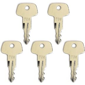 5-pack key 706 for Liebherr excavator fuel tank cap