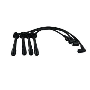 27400-2X140 Ignition Spark Plug Wires Set of 4 Compatible with Kia Rio 2001-2005 L4 1.5L 1.6L 1594CC 1493CC