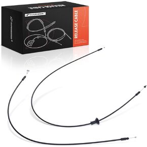 A-Premium Front Latch Latch Cable بدون مقبض متوافق مع Kia Rio ، Rio5 ، 2007 2008 2008 2010 2011 ، 68 بوصة ، استبدل# 811901g000 ، 811901g100