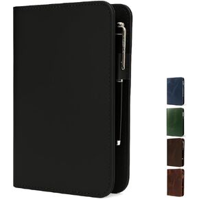 The Antiq: غطاء مجلة A5 (بني داكن)، غطاء يوميات A5، غطاء دفتر A5 Moleskine Cahier، 5.7 بوصة × 8.3 بوصة، غطاء كتيب A5، جلد A5 مخطط in Kuwait