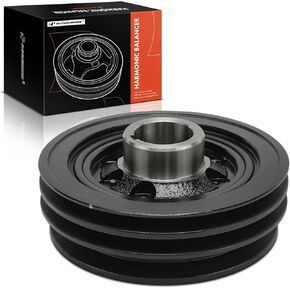 A-Premium Engine Harmonic Balancer Crankshaft Pulley Compatible with MITSUBISHI PAJERO II 1991-2004, PAJERO 1990-1999, PAJERO/MONTERO 1990-2004