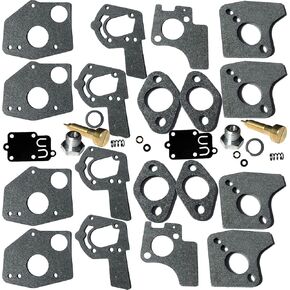 495606 Carburetor Overhaul Kit for BS 3-5HP 130202 to 130293 Pulsa Jet Carb 80200 81200 82200 (2 Pack)