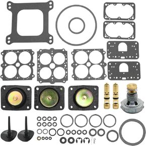 Carburetor Carb Rebuild Kit Replacement for Holley Carburetor 4150 4776 4777 4779 4780 4781, Replacement for Holley Double Pumper Carburetor 4150 4150C Model
