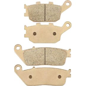 Sintered Front & Rear Brake Pads for Honda VTX 1300 C R T 2004-2011 VTX 1300 S Retro 2003-2007 VT1100C2 Shadow 1100 VT1100 C2 Sabre VT1100 VT 1300 CX Fury 2010-2021 VT1300 CS CR CT