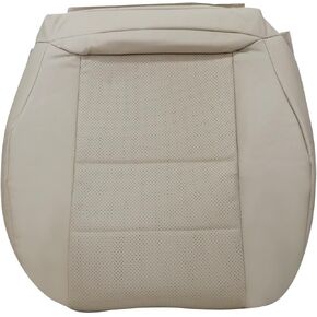 Priprilod Light Tan Leather Driver Bottom Replacement Seat Cover Fit for Mercedes Benz C250 C300 C350 2008 2009 2010 2011 2012 2013 2014 Fit for Mercedes Benz GLK250 GLK280 GLK300 GLK350 2008-2015