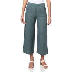 Velvet by Graham & Spencer Women's Lola Pull on Pants in Woven Linen Material