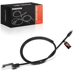 A-Premium Front Hood Latch Release Cable Without Handle Compatible with Volkswagen Jetta 2011 2012 2013 2014 2015, 24 inch