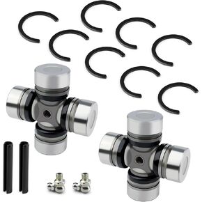 2PCS Front And Rear Prop Shaft U-Joint For Polaris Ranger RZR Sportsman ACE 300 400 450 500 550 570 700 800 850 900 1000 ATP Magnum Worker Xpedition Xplorer 3235616 3235500 3260104 2202015 2203703
