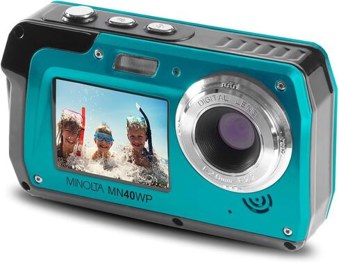 Minolta 48 MP Dual Screen Waterproof Digital Camera MN40WP in Saudi Arabia