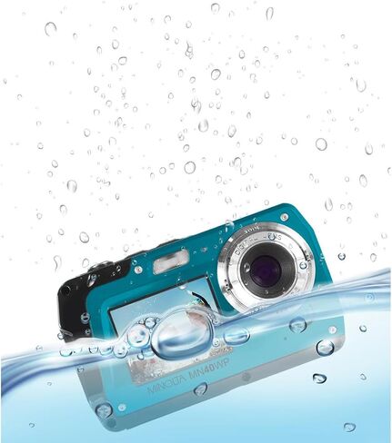 Minolta 48 MP Dual Screen Waterproof Digital Camera MN40WP in Saudi Arabia