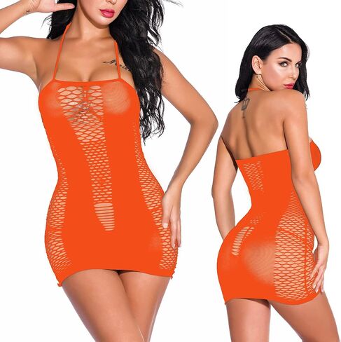 3pcs Women Lace Trim Dress Camisole Halter Babydoll Lingerie Nightgowns Chemise Nightwear Sleepwear in Saudi Arabia