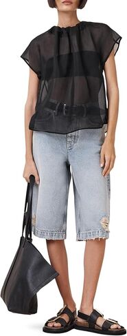 Women's Trisha Sheer Top in Kuwait