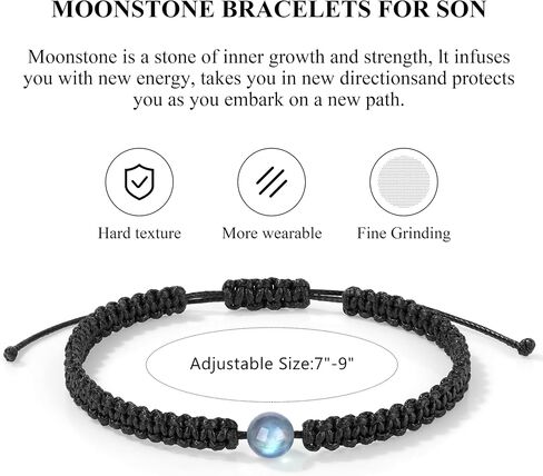 Memgift To My Man Son Bracelet Gifts, Birthday Graduation Easter Anniversary Valentines Christmas Gifts for Man Husband Son Boyfriend in Saudi Arabia