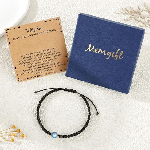 Memgift To My Man Son Bracelet Gifts, Birthday Graduation Easter Anniversary Valentines Christmas Gifts for Man Husband Son Boyfriend in Saudi Arabia