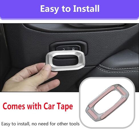 2 Pcs Metal Door Lock Switch Button Trim Cover Pink Car Center Console Unlock Button Frame Cover Interior Decoration Accessories Compatible with Jeep Wrangler JL JLU Gladiator JT 2018-2024 (Pink) in Saudi Arabia