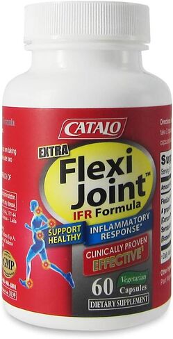 CATALO Extra FlexiJoint IFR Formula – with Meriva Turmeric Phytosome, ApresFlex & Casperome Boswellia – 60 Capsules in Saudi Arabia