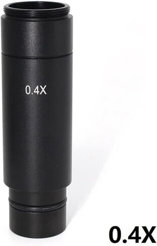 Microscope Accessories Kit 0.3X/0.4X/0.5X C-Mount Adapter Lens for CCD CMOS Industrial Camera Digital Eyepiece Connected with Microscope Reduction Relay Lens Microscope Slides (Color : 0.4X-C-Mount) in Saudi Arabia