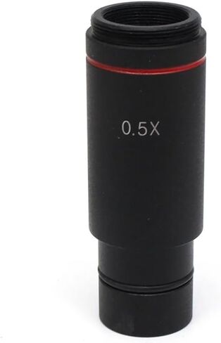 Microscope Accessories Kit 0.3X/0.4X/0.5X C-Mount Adapter Lens for CCD CMOS Industrial Camera Digital Eyepiece Connected with Microscope Reduction Relay Lens Microscope Slides (Color : 0.4X-C-Mount) in Saudi Arabia