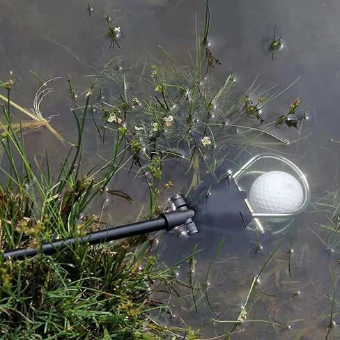Aquadalus Golf Ball Retriever for Water Telescopic, Ball Retriever Tool Golf 9ft with Premium Nylon Cup, Golf Accessories Golf Gift for Men Women with Cleaning Cloth in Saudi Arabia
