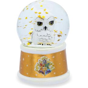 Harry Potter Hedwig Owl Light-Up Mini Adult Snow Globe with Swirling Glitter Display