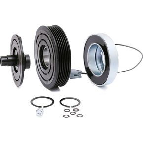 FKG AC ضاغط القابض مجموعة إصلاح مجموعة GP9A61450D FIT لعام 2007-2009 MAZDA 3 (MAZDA SPEED with Turbo 2.3L) ، 2006-2007 MAZDA 6 2.3L