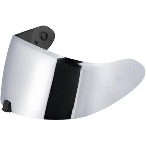R420 Visor Shield Repalcement, UV Protection Outer Face Helmet Shield Compatible with R420 Motorcycle Accessories (Chrome Blue)