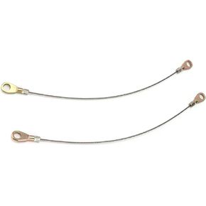 Qiilu Tailgate Cable, 2PCS Liftgate Tailgate Hatch Lock Cable 53045‑1065 Replacement for Mule 3000 3010 3020