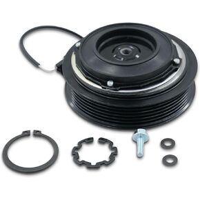 A/C Air Conditioning Compressor Clutch Assembly Kit with Plate, Pulley & Bearing Coil 1733 for 2014-2020 Nissan Rogue 2.5L -OE# 926003TA1D