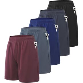 Mans Athletic Gym Shorts - Quick Dry Lightweight Training Shorts